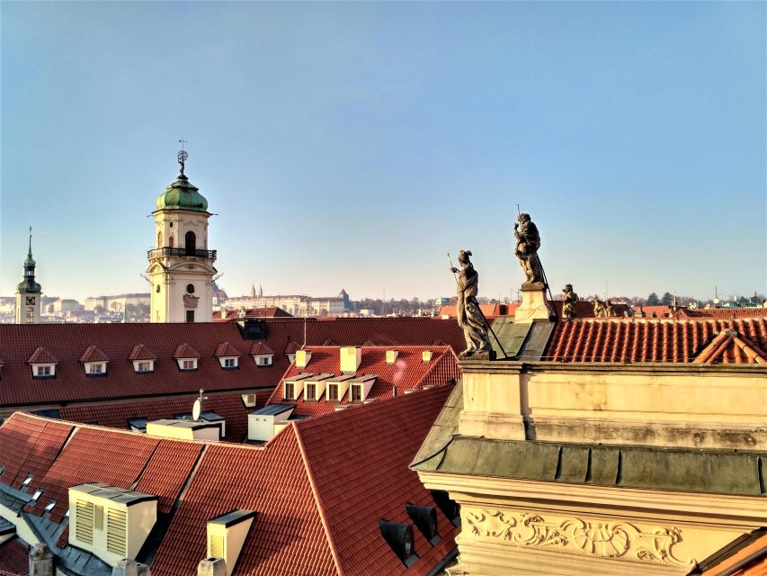 Prague: Klementinum Library & Astronomical Tower Guided Tour - The Baroque Library Hall viewing: beauty you see from a special vantage