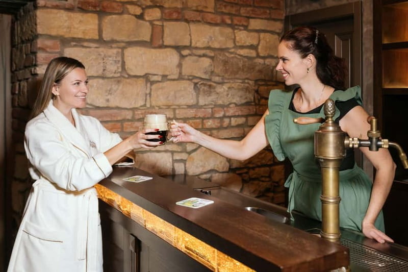 Prague: Lázně Pramen. Wine, Beer bath and Wellness SPA - Why a beer, wine, and wellness spa works so well in Prague