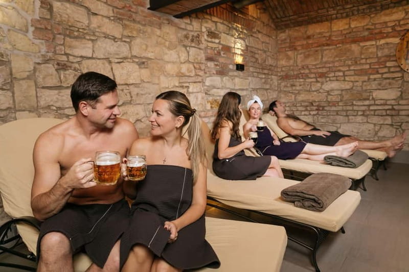 Prague: Lázně Pramen. Wine, Beer bath and Wellness SPA - Getting there near I.P.Pavlov, and what the timing feels like