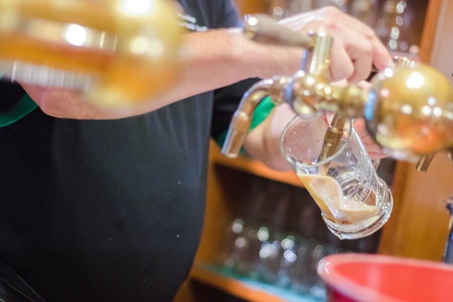 Prague: Legendary Beer Tour with Dinner - The walk to Old Town Square: seeing Prague while you learn the why