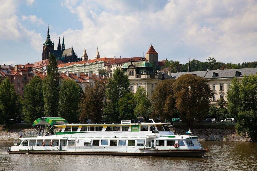 Prague: Lunch Cruise on Vltava River with open Buffet - The Big Idea: Prague Views From the Water, With Lunch Built In