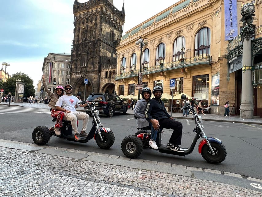 Prague Monastery & Panoramic Viewpoint Electric Trike Tour - Key things that make this tour worth your time
