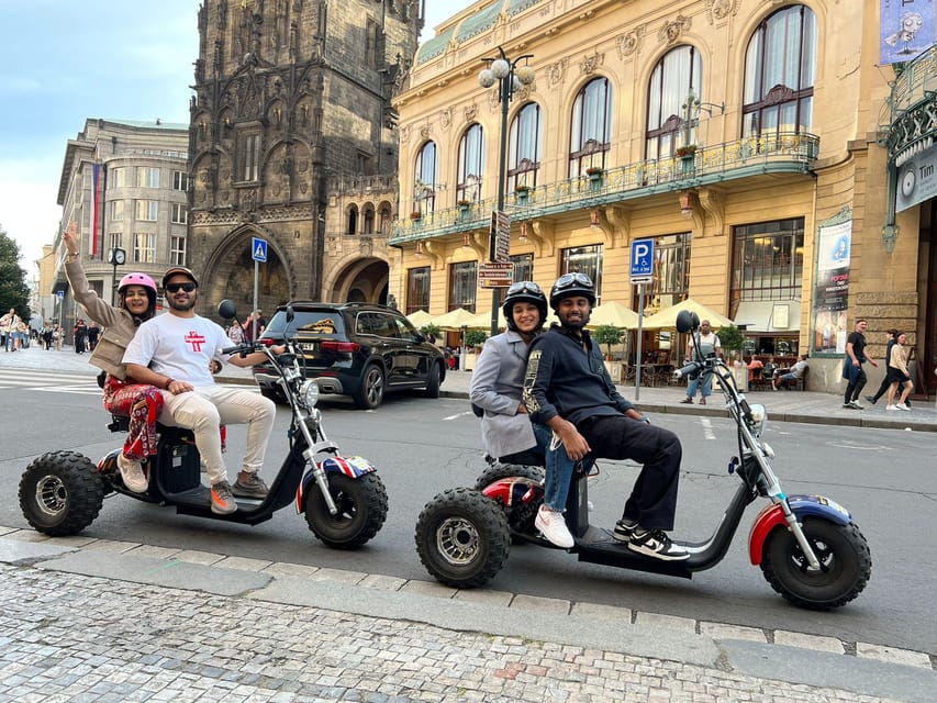 Prague Monastery & Panoramic Viewpoint Electric Trike Tour - Strahov Monastery and the panoramic break, where the trip peaks
