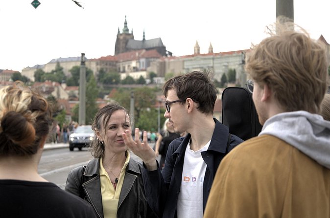 Prague: Mozart, Dvořák, Czech Folk Tour with a Guitarist - Stop 2: Old Town Square, Bedrich Smetana, and Vltava on Foot