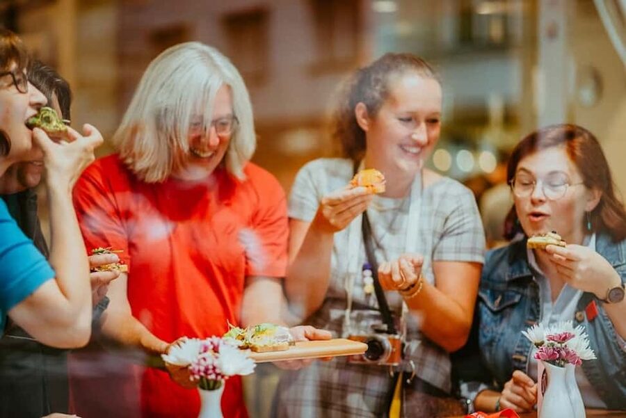 Prague: Old Town Fun Evening Food and Drink Tour - Four sit-down stops that turn “tasting” into a real dinner