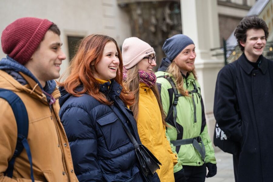 Prague: Old Town Private Walking Tour with Hotel Pickup - Rudolfinum and the approach to Charles Bridge