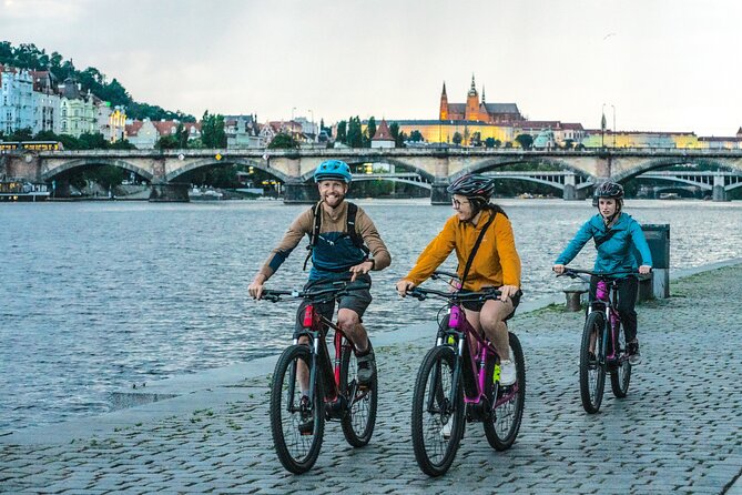 Prague on E-Bike: Explore Greater Downtown Parks & Epic Views - Little Eiffel Tower area, Prague Castle courtyard, and an Italian Renaissance stop