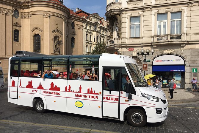 Prague Orientation 1-Hour Bus Tour - Old Town Square start, a tight loop, and a clear goal