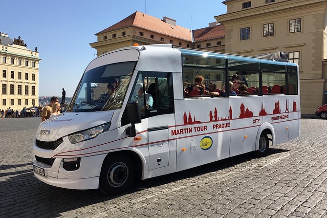 Prague Orientation 1-Hour Bus Tour - What you will see from the bus, from Spanish Synagogue to the river