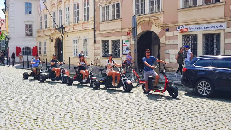 Prague: Panoramic Viewpoints Guided Electric Tricycle Tour - How a Prague electric trike turns viewpoints into an easy win