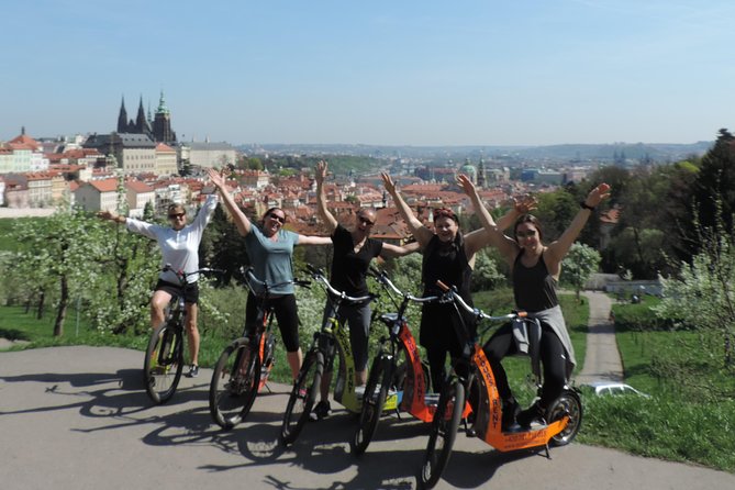 Prague Panoramic Views e-bike and e-Scooter guided Tour - Where you start, what to bring, and how the ride actually begins