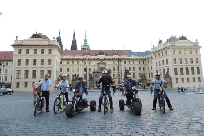 Prague Panoramic Views e-bike and e-Scooter guided Tour - The full route: from Letná viewpoints to Charles Bridge photos