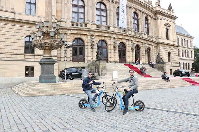 Prague Panoramic Views e-bike and e-Scooter guided Tour - The role of the guide, and why Josef is a standout