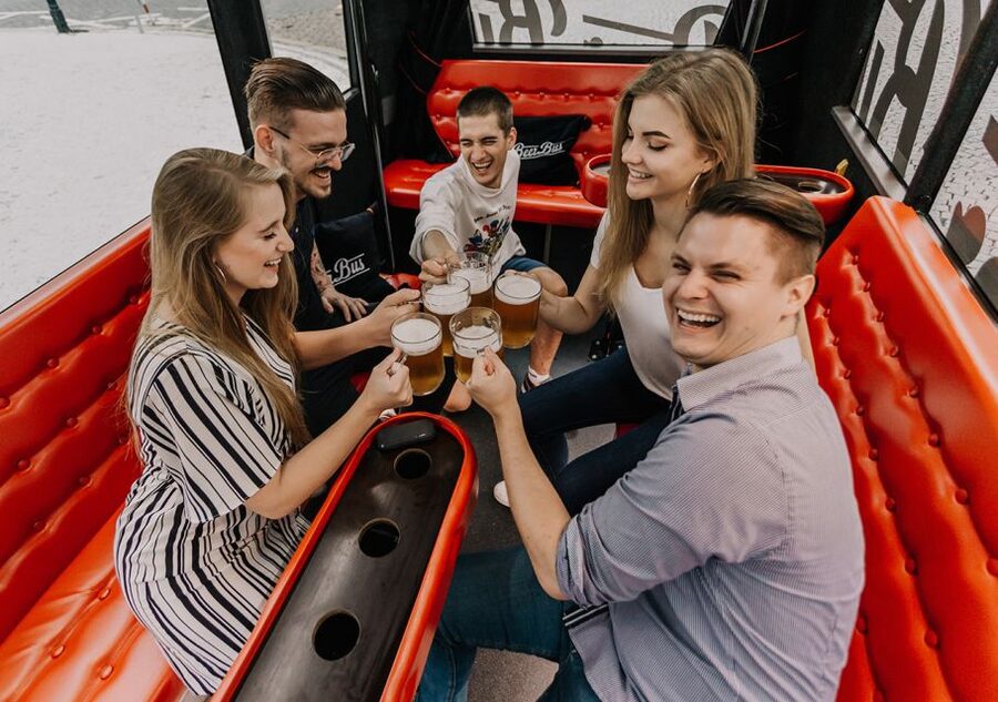 Prague: Party Beer Bus - Best For: Groups Who Want Fun With Orientation