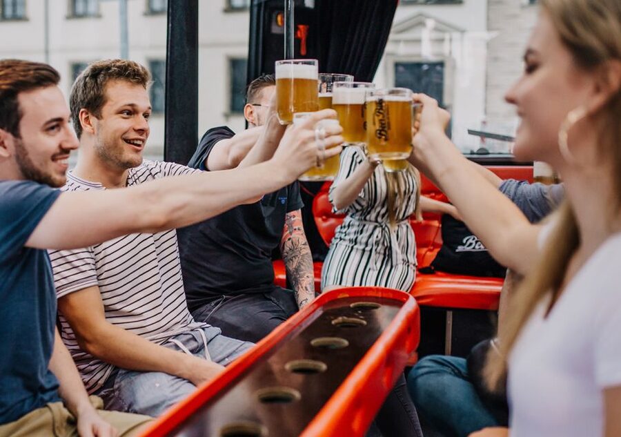 Prague: Party Beer Bus - Why A Prague Party Beer Bus Feels Like a City Highlight Reel