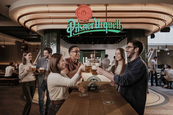 Prague Pilsner Urquell Experience with 3 Free Beer Tastings - Souvenirs in the Shop: Personalized Mementos, Plus a Reality Check