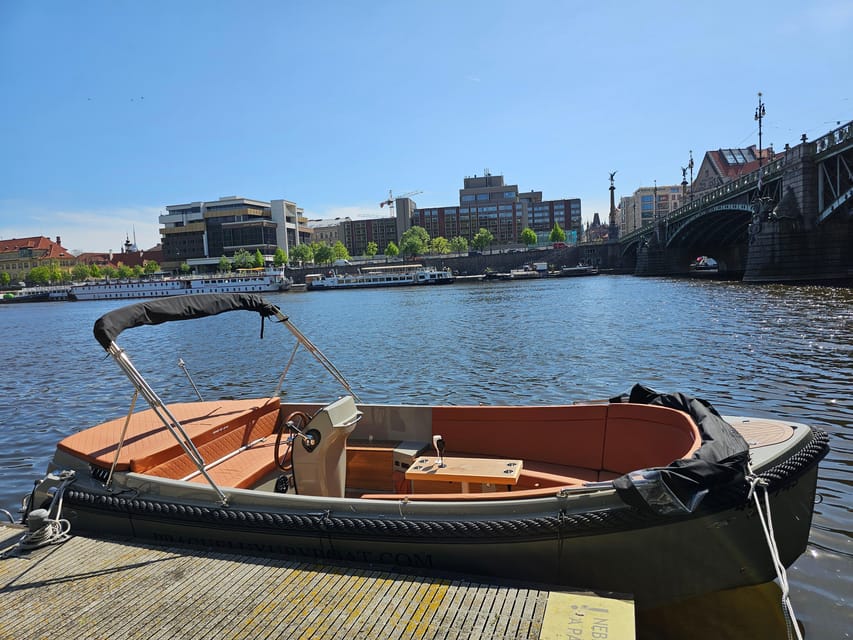 Prague Private Boat Tour - Charles Bridge to Letna Park, the river route in the order you will see it