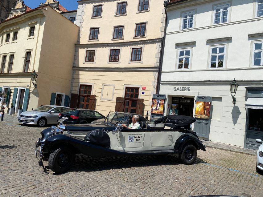 Prague: Private Tour by Vintage Car - National Theatre to Finish: Culture on the Home Stretch