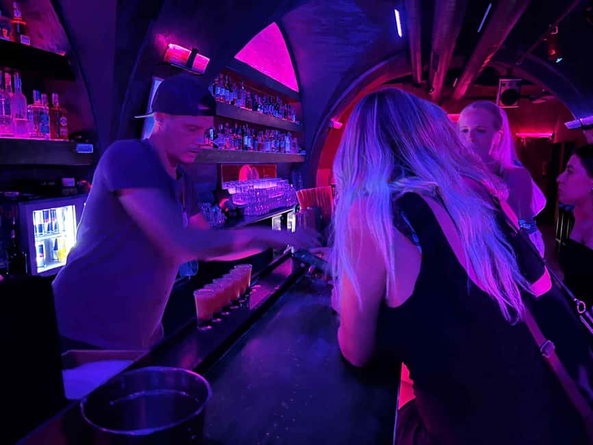 Prague: Pub Crawl with Shots & Entrance to Rooftop Club - A 9-Hour Prague Pub Crawl That Starts With Shots and Ends at a Rooftop Club