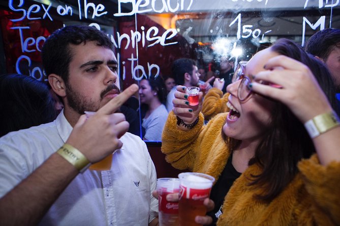 Prague Pub Crawl with Unlimited Drinks & 5 story club Entry - Stop 1: Prague Pub Crawl kickoff, big-group energy, and free entry feel