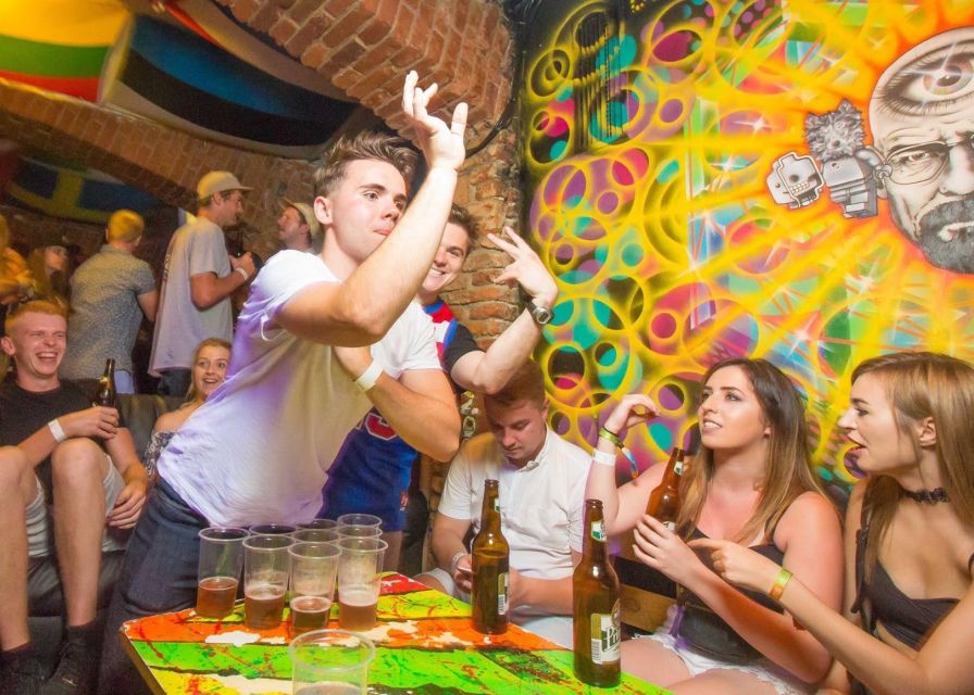 Prague: Pub Crawl with Unlimited Drinks, Bars & Club Entry - From Monkey to Your First Venue: How the Welcome Shot Flow Works