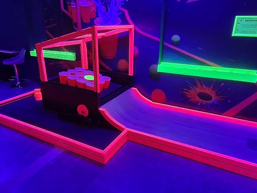 Prague: Punk Minigolf Glow-in-the-Dark Entry Ticket - Pricing and value: what $15 buys you in Prague