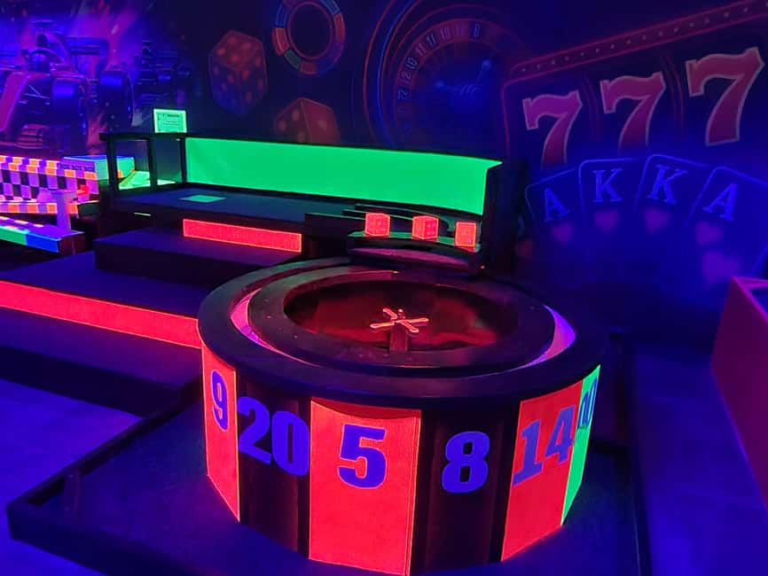 Prague: Punk Minigolf Glow-in-the-Dark Entry Ticket - Stairs only and other practical details that affect your day
