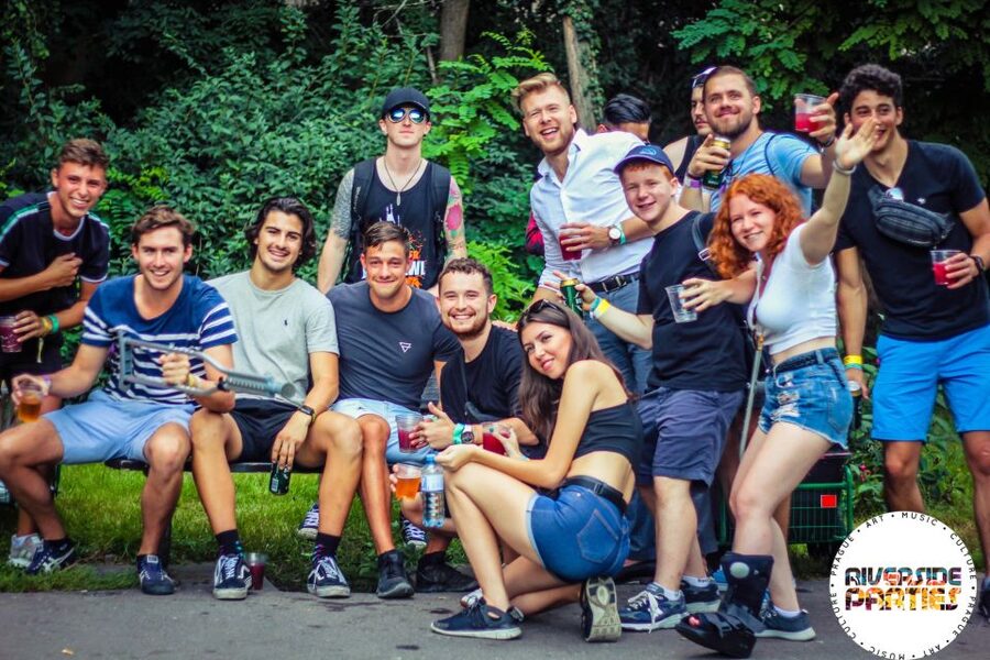 Prague Riverside Parties Tour - Crossing Charles Bridge and the optional after party