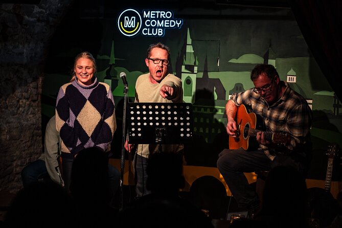 Prague's Famous Stand Up Comedy Show in English - Cocktails and lounge time, including an award-winning option