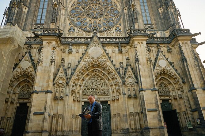 Prague Secrets and Symbols Tour - Prague Castle courtyards, moat crossing, and the Matthias Gate viewpoint
