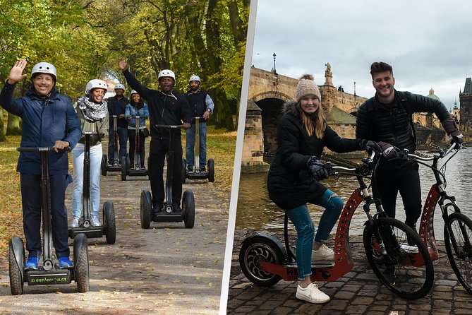 Prague Segway & E-Scooter Grand City Tour - Getting Started at Ecotours: Safety Briefing and Warm-Up