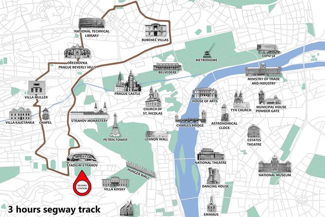 Prague Segway Tour with A Local Guide & Hotel Pick Up - When this tour is the best match