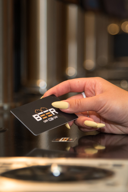 Prague: Self-Pour Czech Beer-Tasting Experience - How the NFC card and language screens shape your tasting
