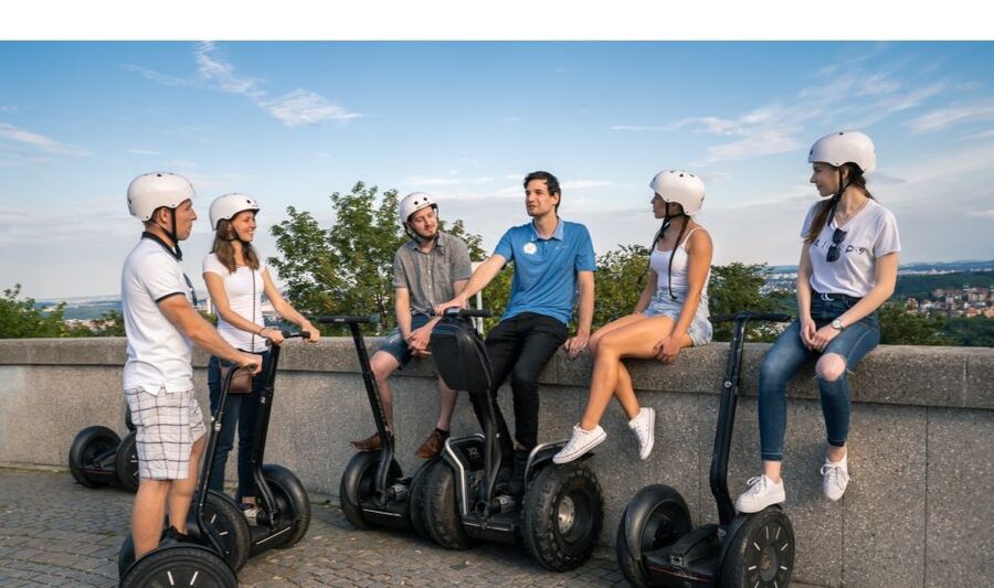 Prague: Shared Group/Private Segway Tour with Hotel Transfer - Ladronka Park and Quiet Prague Riding on the West Side