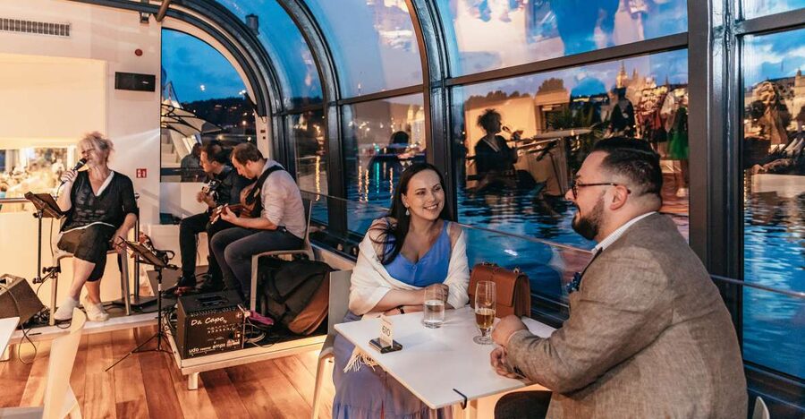 Prague: Sightseeing Dinner Cruise on Open-Top Glass Boat - Who should book this dinner cruise, and who might skip it