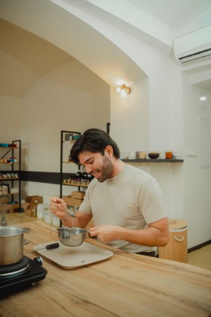 Prague: Soy Candle-Making Workshop - What you get to customize: jar color, scent blending, and decorations
