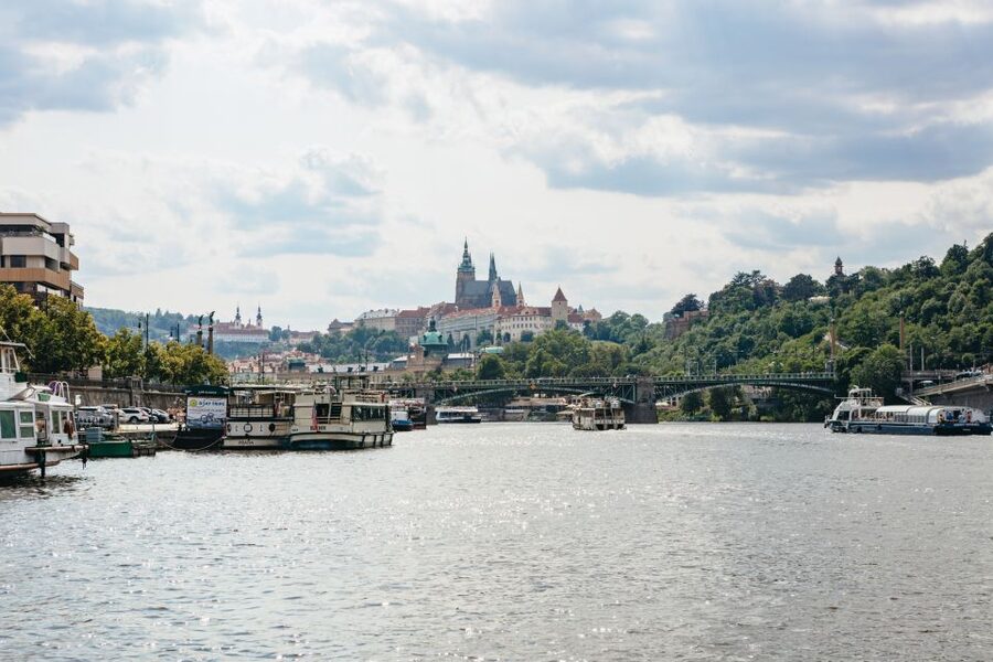 Prague: Swimming Beer Bike on A Cycle Boat - Charles Bridge From the Water: The Moment Everyone Wants, Without the Foot-Traffic Stress