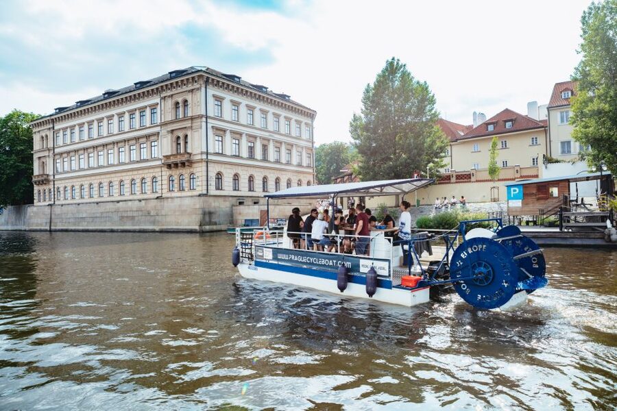 Prague: Swimming Beer Bike on A Cycle Boat - What the Guide Does (and Why It Makes the Ride Better Than a Party Cruise)