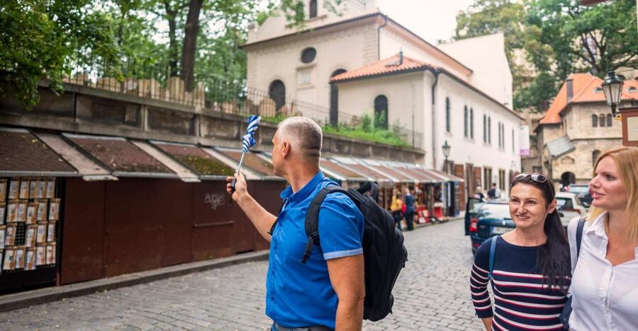 Prague Through the Eyes of Franz Kafka 2.5-Hour Tour - Meeting point at GET Prague Guide, then Old Town to set the scene
