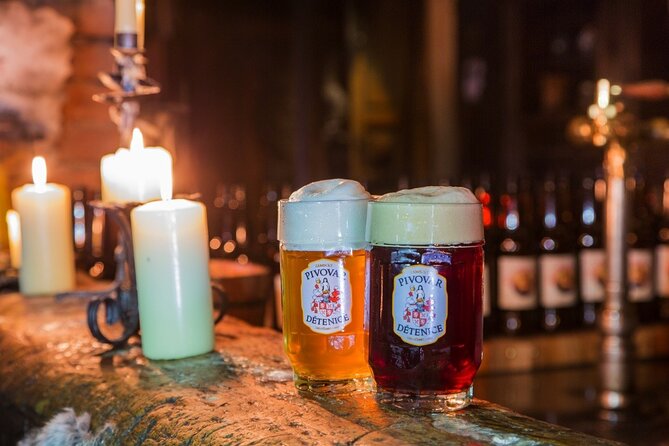 Prague to Detenice Medieval Castle, Brewery and Dinner Experience - Food, seating, and comfort details that can make or break the evening