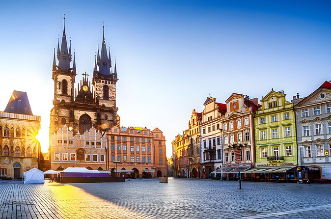 Prague to Full in Small Groups - Church of Our Lady before Týn and St. James the Greater (Included Entry)