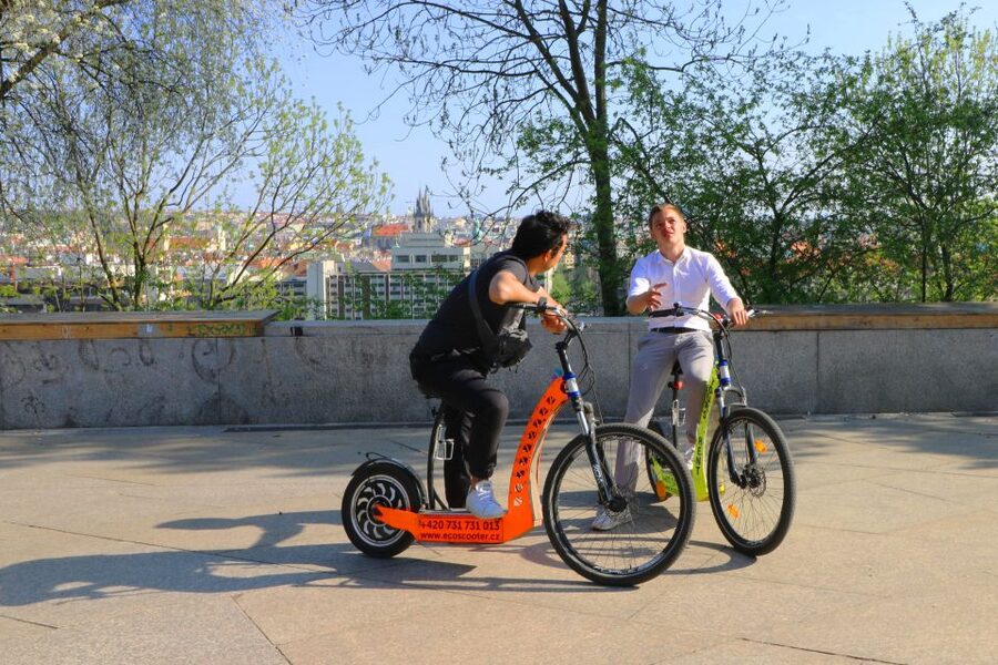 Prague: Tour by Electric Scooter or Cruiser eBike - Key highlights you will actually feel