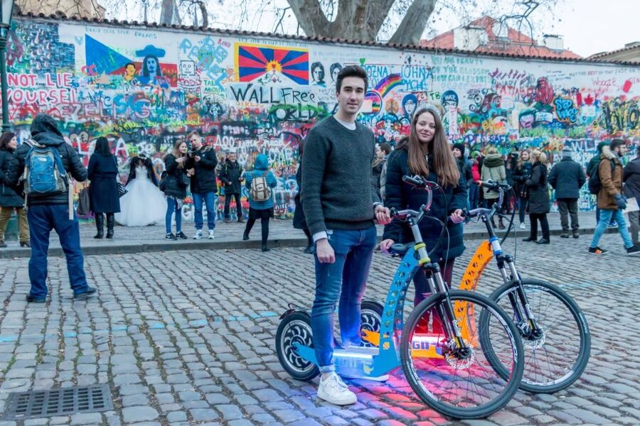 Prague: Tour by Electric Scooter or Cruiser eBike - Starting at Euro Segway Prague, safety first then sightseeing