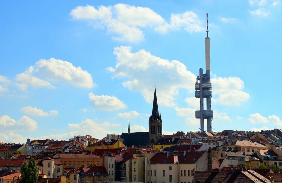 Prague TV Observatory Tower Audio Guide with Online Ticket - The tower’s architecture and the giant babies outside