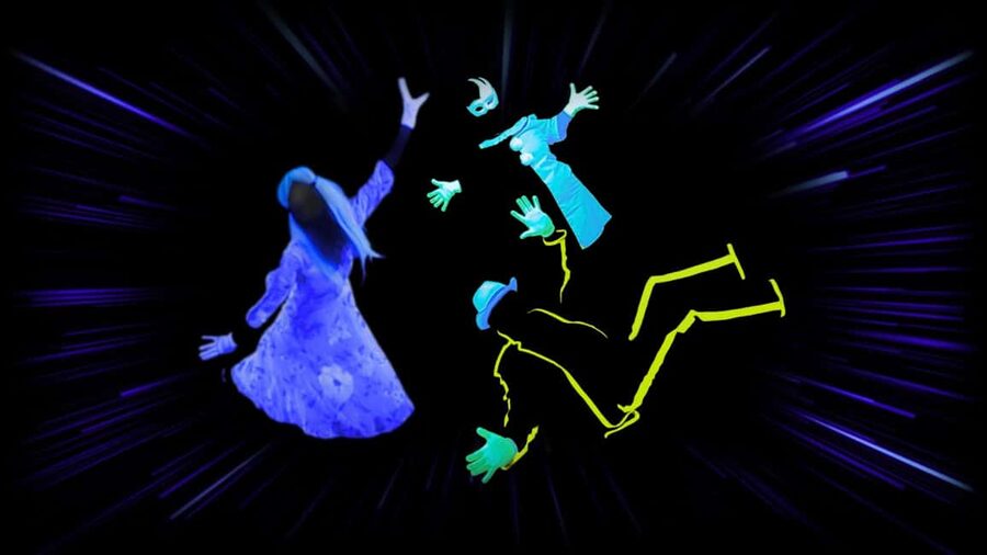 Prague: Underground Black Light Theatre Interactive Show - Stepping Into a Black Light Dream in a 15th-Century Underground