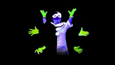 Underground Black Light Theatre Interactive Show