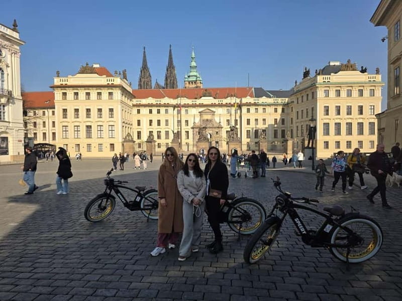 Prague Viewpoints & Historical Ebike Tour - Prague Castle Entrance (Outside Only) Without the Full Castle Tour