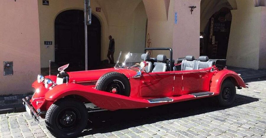 Prague: Vintage Car Ride and Walking Tour - Not Ideal for Mobility Limitations