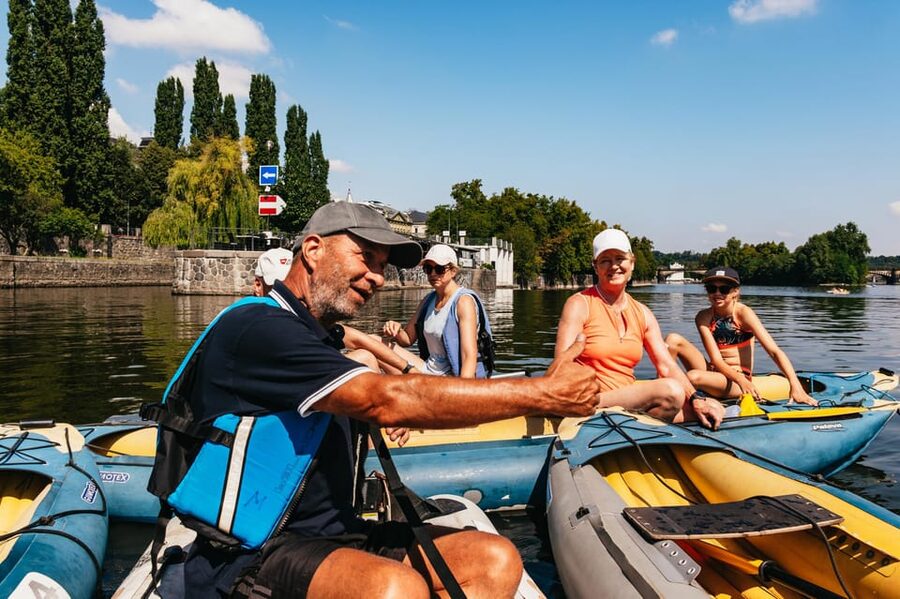 Prague: Vltava River Guided Canoeing Tour - Weather and water levels: why your rapids and route can change