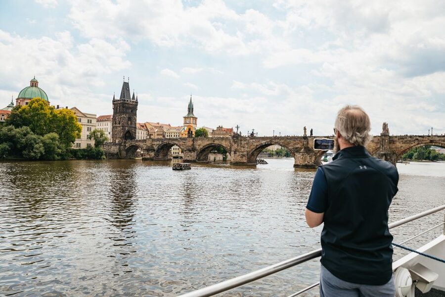 Prague: Vltava River Lunch Cruise in an Open-Top Glass Boat - Key highlights you will actually care about